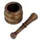 Brass Khalbatta Imam Dasta Or Mortar And Pestle