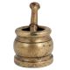 Brass Mortar And Pestle Masala Spice Herbs Masher