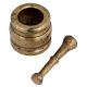 Brass Mortar And Pestle Masala Spice Herbs Masher