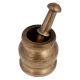 Handmade Pure Brass Pestle and Mortar Set