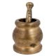 Original Pure Brass Mortar And Pestle