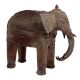 Tribal Brass Elephant Standing For Gifting And Decoration