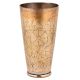 Indian Flower Carved Punjabi Lassi Glass
