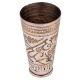 Jai Hind Carved Brass Lasssi Glasss