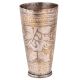 Brass Lassi Glass Punjabi Glass Carved With Jai Hind