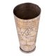 Brass Lassi Glass Punjabi Glass Carved With Jai Hind