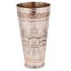 Handmade Brass Punjabi Lassi Glass With Mosque Design