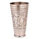 Brass Lassi Glass Jai Hind And Leaves Engraved Design