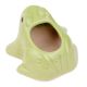 Handmade Green Frog Ceramic Planter Pot