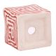 Red Maize Square Ceramic Pot Planter
