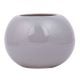 Light purple Round Shape Ceramic Pot