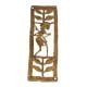 Ravishing Brass Metal Lone Hunter In Jungle Artwork