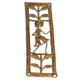 Charming Rural Women Dancing Brass Metal Artwork