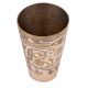 Brass Lassi Glass With Leaf and Vines Design