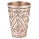 Brass Leafy Arch Pattern Lassi Serving Glass