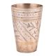 Brass Leaf Design Band Punjabi Lassi Glass