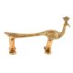 Brass Peacock Door Handle Cabinet Pull