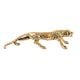 Golden Jaguar Statue Showpiece Interior Decor Item