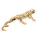 Golden Jaguar Statue Showpiece Interior Decor Item