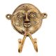 Handmade Brass Tribal Woman Face Golden Wall Hooks Hanger
