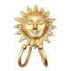 Handmade Brass Surya Dev Face Wall Hooks