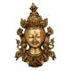Handmade Tara Buddha Golden Face Brass Wall Hanging