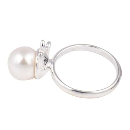 Funny Silver Animal Face Charm Toe Ring For Children