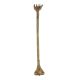 Handmade Golden Brass Back Scratcher Hand Shape With Cobra Head