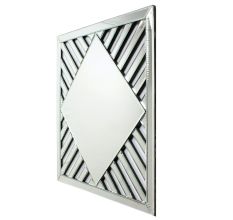 Handmade Silver Venetian Mirror Square Design For Walls