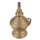 Handmade Golden Brass Kerosene Oil Lamp Rare Collectable