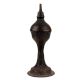 Handmade Patina Rich Brass Oil Lamp With Tapering Long Wick