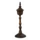 Hnadmade Tan Brass Kerosene Oil Lamp Traditional Light For Home