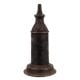 Handmade Blackened Brass Kerosene Oil Lamp With Single Wick
