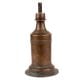 Handmade Patina Rich Brass Oil Lamp From South India