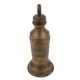 Handmade Patina Rich Brass Kerosene Oil Wick Lamp