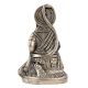 Handmade Black Brass God Hanuman Sitting Statue