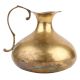 Handmade Golden Brass Jug With A  Broad Base Islamic Style