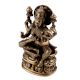 Handmade Black Brass Saraswati Mata Statue