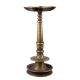 Handmade Blackened Brass Oil Lamp Samai-From South India