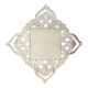 Handmade Silver Glass Square Venetian Mirror