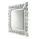 Handmade Silver Glass Squared Wall Mounted Venetian Mirror