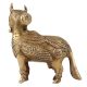 Handmade Golden Brass Indian Cow Kamdhenu Statue