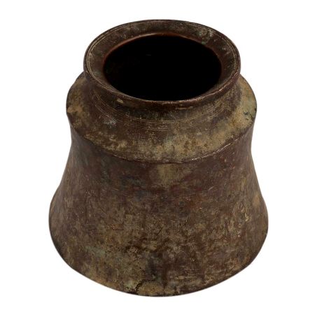 Vintage Brass Pot For A Modern Home