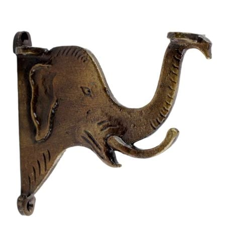 Antique Elephant Head Small Shelves Brackets