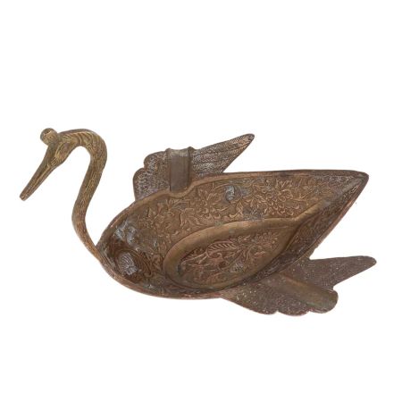 Metallic Swan For Home Decor