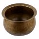 Handmade Brown Brass Water Pot Old Kitchenware Utility