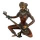 Antique Artifact Lady Playing Veena