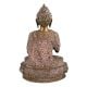 Metallic Buddha Statue Peaceful