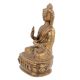 Handmade Brown Gold Brass Lord Buddha Statue