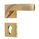 Handmade Golden Finish Mortise Door Lock Handle Set